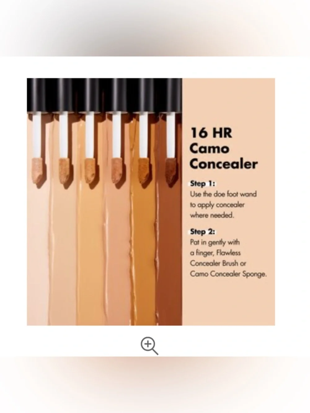 💋💄🤝16HR Camo Concealer - Natural Beige Shades